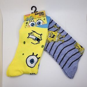 Spongebob Square pants crew socks
